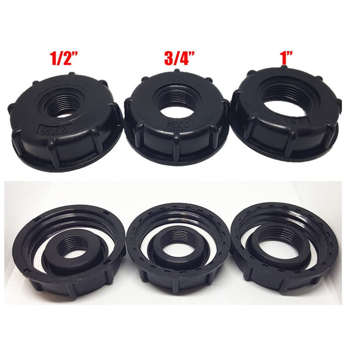1/2 inch 3/4 inch 1 inch Thread IBC Tank Adapter Tap Connector Replacement Valve Fitting For Home Garden